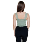 Vero Moda Green Viscose Tank Top VE-14542700148-IT38|XS