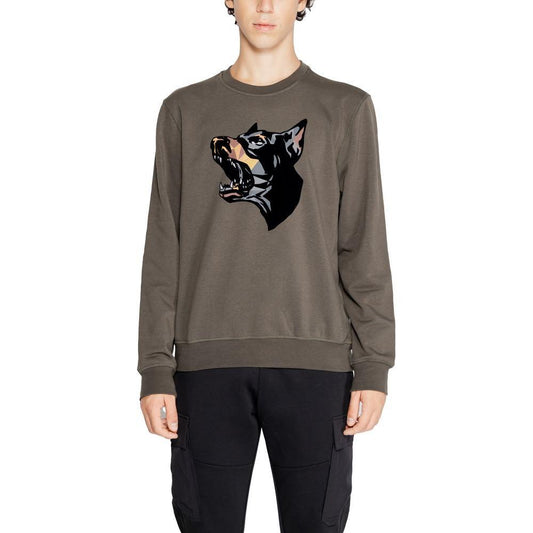 Antony Morato Green Cotton Sweatshirt AN-14635700149-IT46 | M
