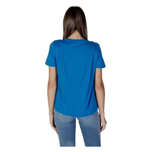 B.Young Blue Modal T-Shirt BY-14884900010-IT40|S