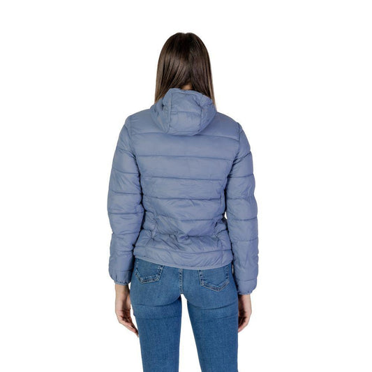 B.Young Blue Nylon Jackets & Coat BY-15712200375-IT40|S
