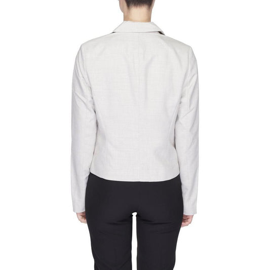 Vero Moda Gray Polyester Blazer VE-13394200137-IT36|XXS