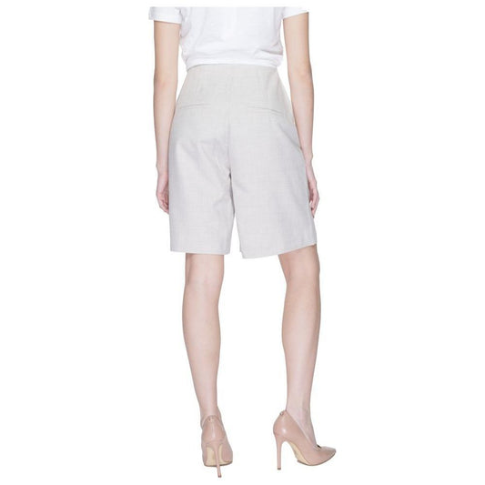 Vero Moda Gray Polyester Bermuda VE-13394300137-IT38|XS