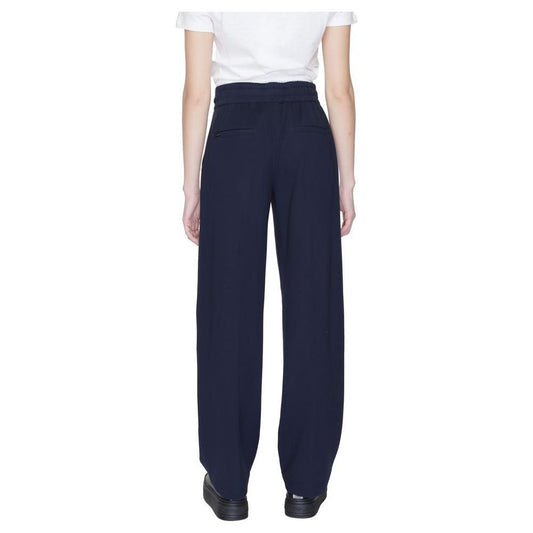 Street One Blue Viscose Pant ST-13508300010-W42 | L32