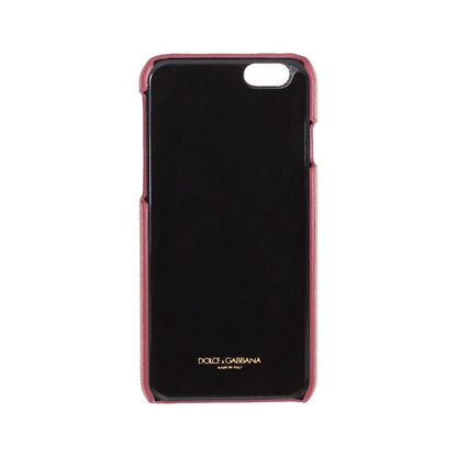 Dolce & Gabbana Pink Leather Heart Crystal Phone Case 1728,67345645728,Accessories,crystals,Dolce & Gabbana,Material: 100% leather,New with tags,Other - Women - Accessories,Other Accessories - Accessories,Pink,Women,Women - Accessories