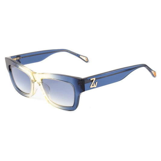 Zadig & Voltaire Blue Acetate Sunglasses ZASZV3665306PEAC