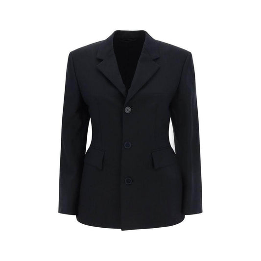 Balenciaga Hourglass Blazer Jacket BA-794533TOT031000-IT38 | S