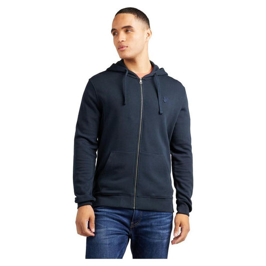 Refrigiwear Blue Cotton Hoody RE-15823100010-IT52 | XL