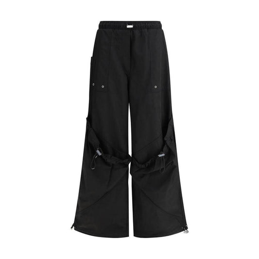 The Attico Nylon cargo Pants TH-250WCP00255PLL001AA100-IT40 | M