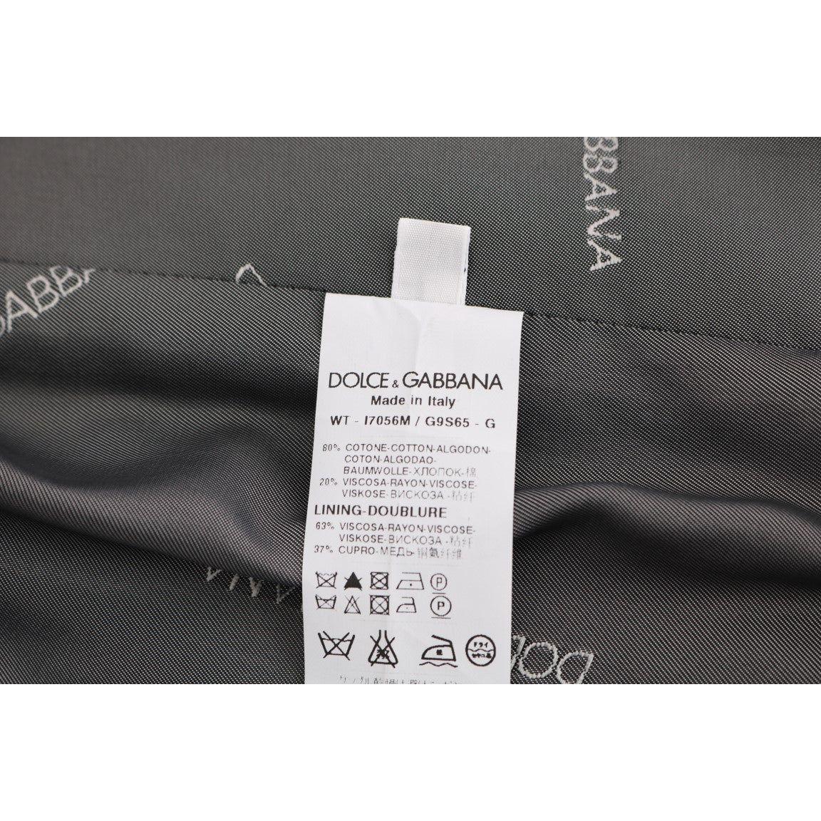 Dolce & Gabbana Gray STAFF Cotton Rayon Vest1728,20% Rayon,67345645728,Clothing,Dolce & Gabbana,Gray,IT52 | XL,Material: 80% Cotton,Men,Men - Clothing,New with tags,Suits & Blazers - Clothing,Vests - Men - Clothing,Waistcoats - Suits & Blazers - Clothing