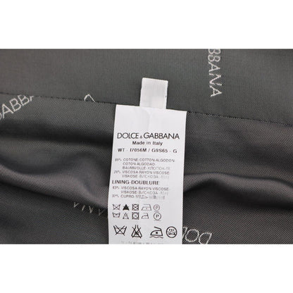 Dolce & Gabbana Gray STAFF Cotton Rayon Vest1728,20% Rayon,67345645728,Clothing,Dolce & Gabbana,Gray,IT52 | XL,Material: 80% Cotton,Men,Men - Clothing,New with tags,Suits & Blazers - Clothing,Vests - Men - Clothing,Waistcoats - Suits & Blazers - Clothing