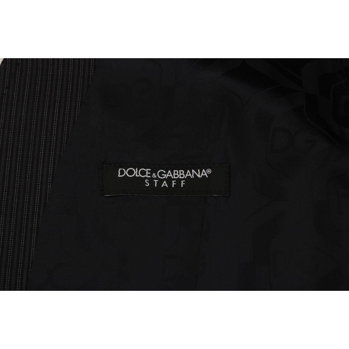 Dolce & Gabbana Gray Wool Stretch Vest1728,3% Elastane,67345645728,Clothing,Dolce & Gabbana,Gray,IT52 | XL,Material: 97% Wool,Men,Men - Clothing,New with tags,Suits & Blazers - Clothing,Vests - Men - Clothing,Waistcoats - Suits & Blazers - Clothing