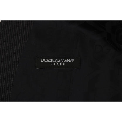 Dolce & Gabbana Gray Wool Stretch Vest1728,3% Elastane,67345645728,Clothing,Dolce & Gabbana,Gray,IT52 | XL,Material: 97% Wool,Men,Men - Clothing,New with tags,Suits & Blazers - Clothing,Vests - Men - Clothing,Waistcoats - Suits & Blazers - Clothing