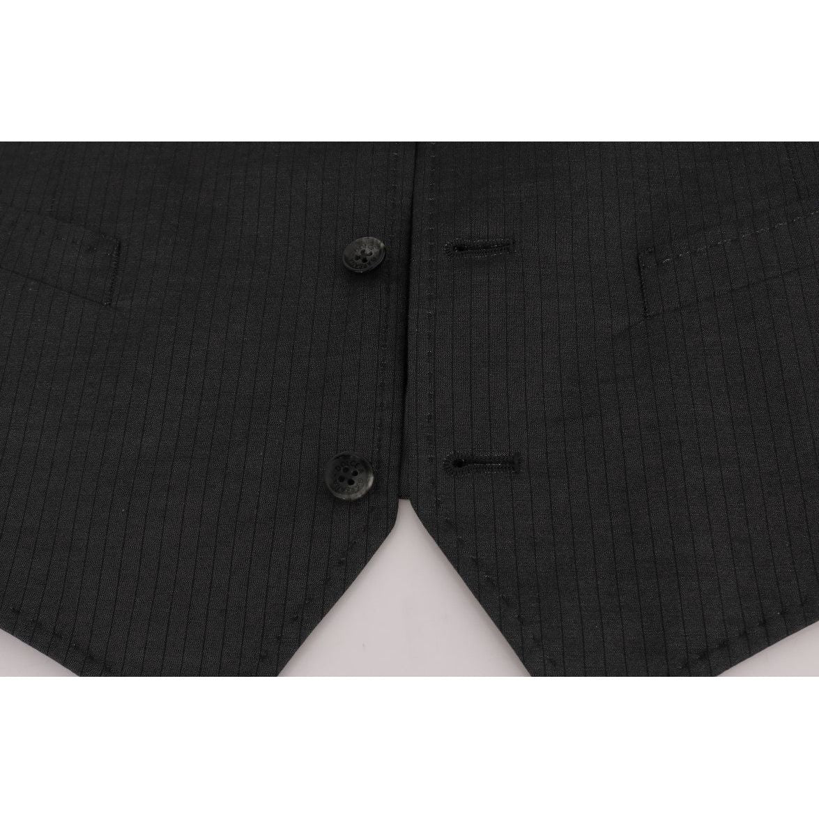 Dolce & Gabbana Gray STAFF Cotton Rayon Vest1728,20% Rayon,67345645728,Clothing,Dolce & Gabbana,Gray,IT50 | L,Material: 80% Cotton,Men,Men - Clothing,New with tags,Suits & Blazers - Clothing,Vests - Men - Clothing,Waistcoats - Suits & Blazers - Clothing