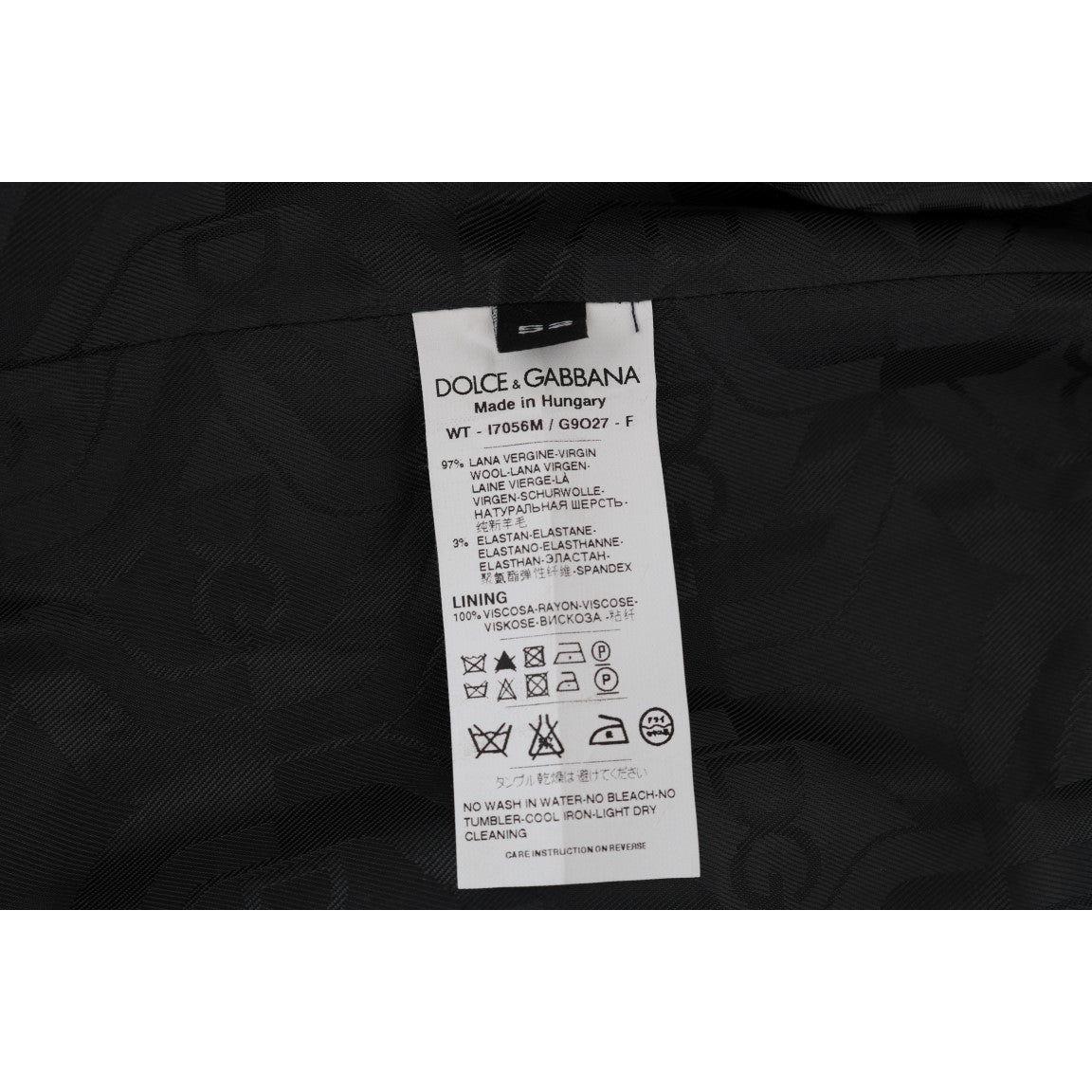 Dolce & Gabbana Gray Wool Stretch Vest1728,3% Elastane,67345645728,Clothing,Dolce & Gabbana,Gray,IT52 | XL,Material: 97% Wool,Men,Men - Clothing,New with tags,Suits & Blazers - Clothing,Vests - Men - Clothing,Waistcoats - Suits & Blazers - Clothing