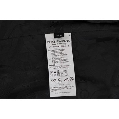 Dolce & Gabbana Gray Wool Stretch Vest1728,3% Elastane,67345645728,Clothing,Dolce & Gabbana,Gray,IT52 | XL,Material: 97% Wool,Men,Men - Clothing,New with tags,Suits & Blazers - Clothing,Vests - Men - Clothing,Waistcoats - Suits & Blazers - Clothing