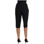 Dolce & Gabbana Elegant Floral Brocade Dress Shorts Jeans & Pants Dolce & Gabbana Rosy Brown