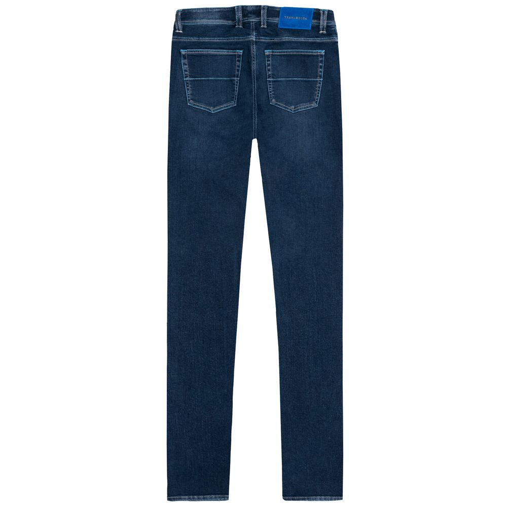 Tramarossa Blue Cotton Men Jeans TR-14408-W30