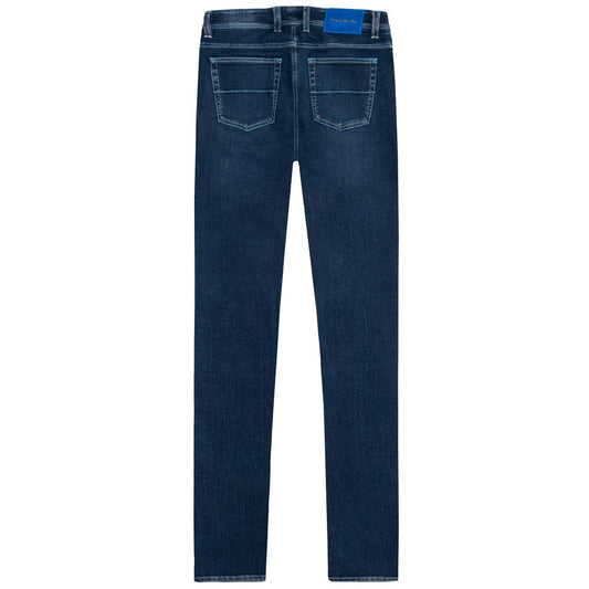 Tramarossa Blue Cotton Men Jeans TR-14408-W30