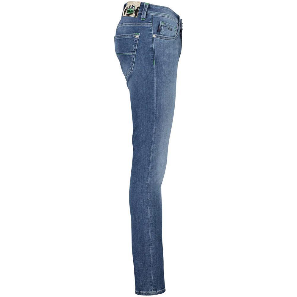 Tramarossa Blue Cotton Jeans & Pant TR-14420-W33