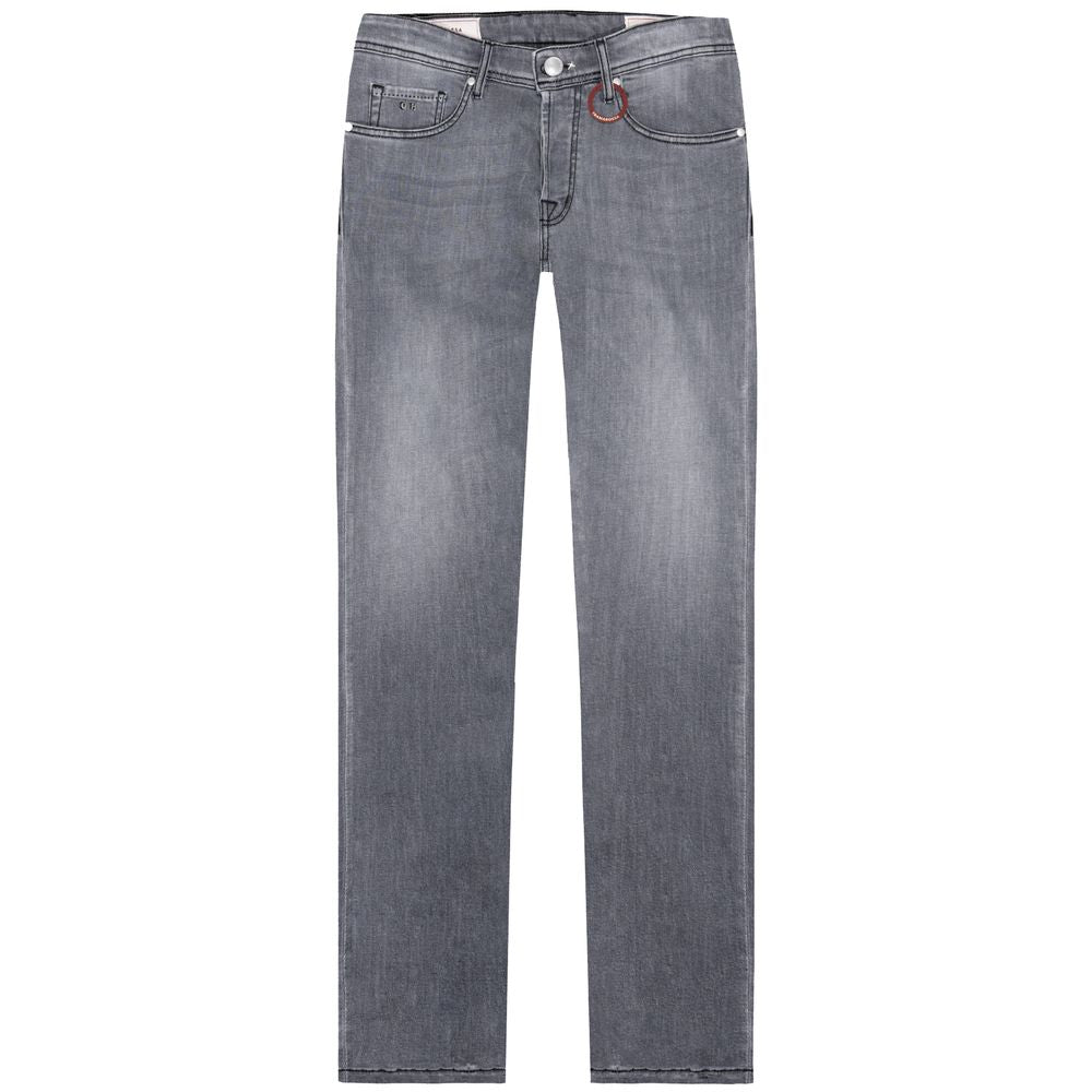Tramarossa Blue Cotton Jeans & Pant TR-14424-W32