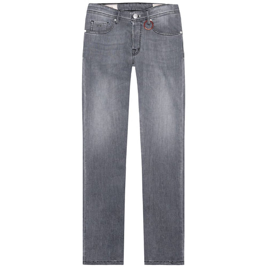 Tramarossa Blue Cotton Jeans & Pant TR-14424-W32