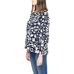 Street One Blue Viscose Blouse ST-14090300128-34 | XXS