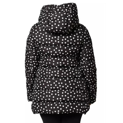Dolce & Gabbana Black Polyester Hooded Reversible Jacket 1728,67345645728,Black,Clothing,Dolce & Gabbana,Hoodies - Sweaters - Clothing,IT36|XXS,IT38|XS,IT40|S,IT42|M,IT44 | L,Jackets & Coats - Clothing,Jackets & Coats - Women - Clothing,Material: 100% Pol