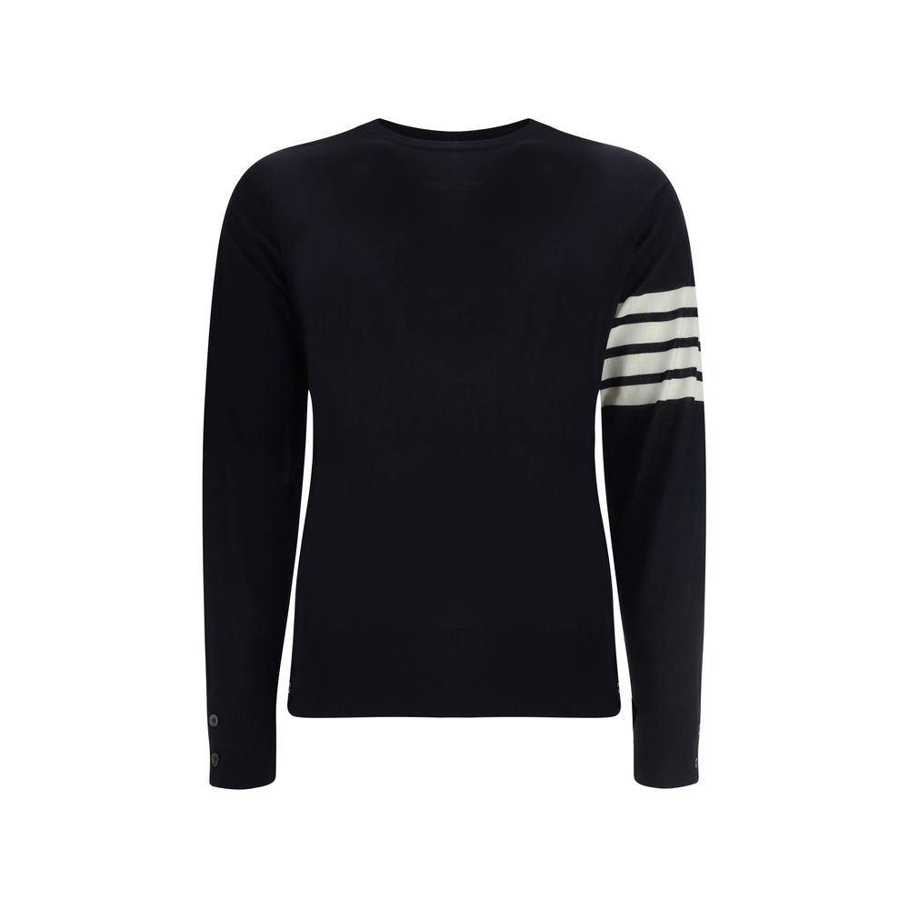 Thom Browne Blue Wool Oves Aries Sweatshirt