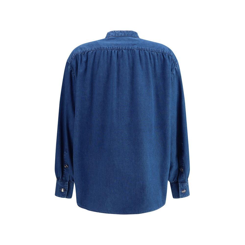 Valentino Ruffle denim Shirts VA-6B3DB02Z94B558-IT42 | L