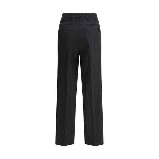 Miu Miu Striped Tailored Trousers MI-MP1831SOOO16FAF0002-IT40 | M