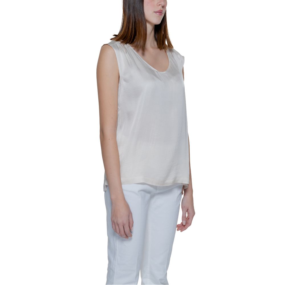 Street One Beige Viscose Blouse 1728,71956299936,Beige,Blouses - Shirts - Clothing,Clothing,IT36|XXS,New with tags,Shirts - Clothing,Street One,Women