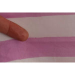 Dolce & Gabbana Pink White Striped Cotton Wrap Shawl Scarf