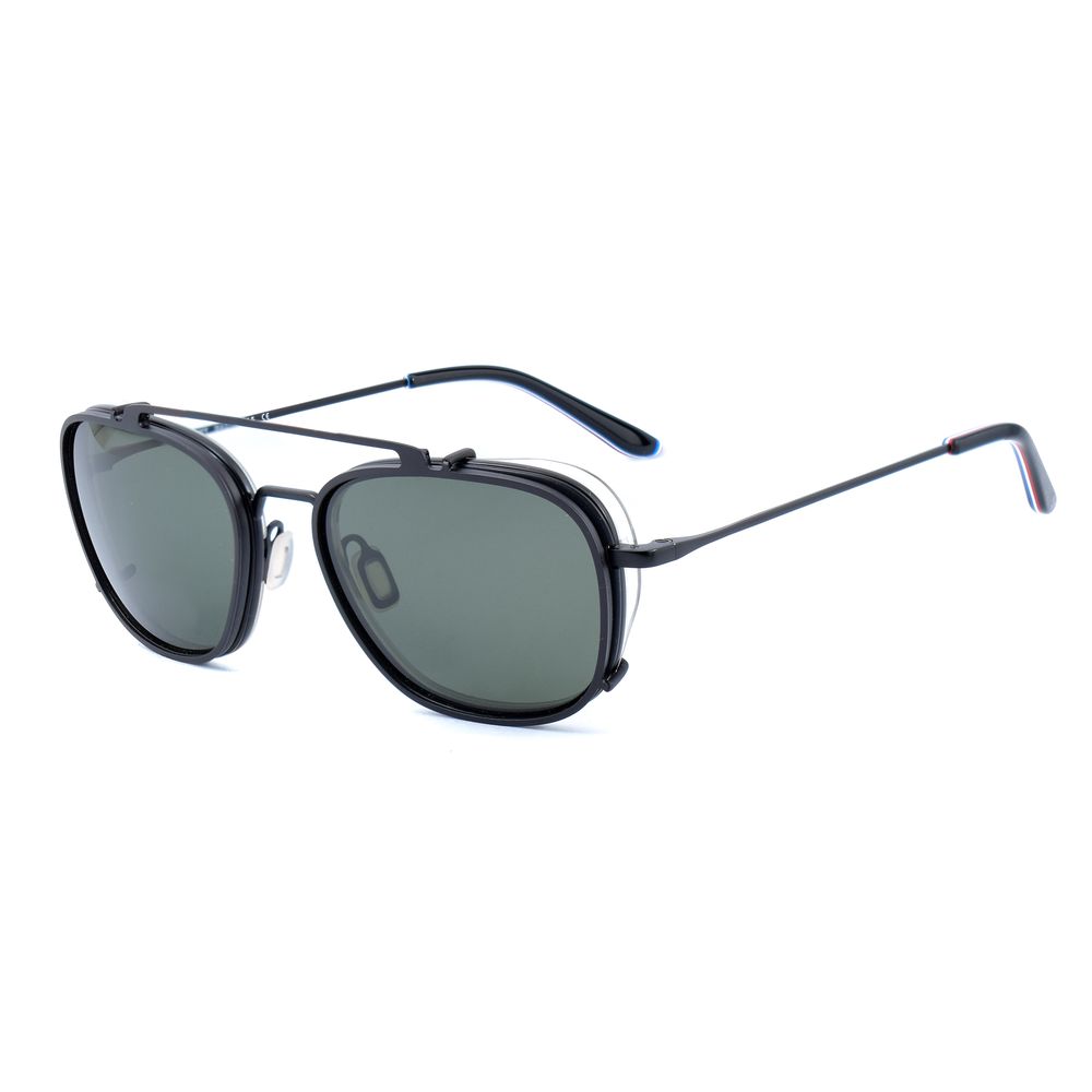 Vuarnet Black Stainless Steel Glasses (Frames)