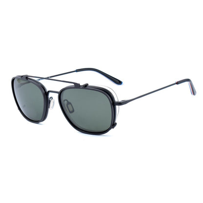Vuarnet Black Stainless Steel Glasses (Frames)