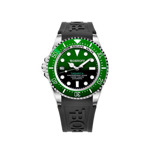 Bobroff Black Rubber Sport Watch1728,67434610848,Accessories,Black,Bobroff,Men,New with tags,Sport Watches - Watches - Accessories,Watches - Accessories