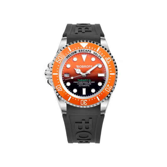 Bobroff Black Rubber Sport Watch1728,67434610848,Accessories,Black,Bobroff,Men,New with tags,Sport Watches - Watches - Accessories,Watches - Accessories