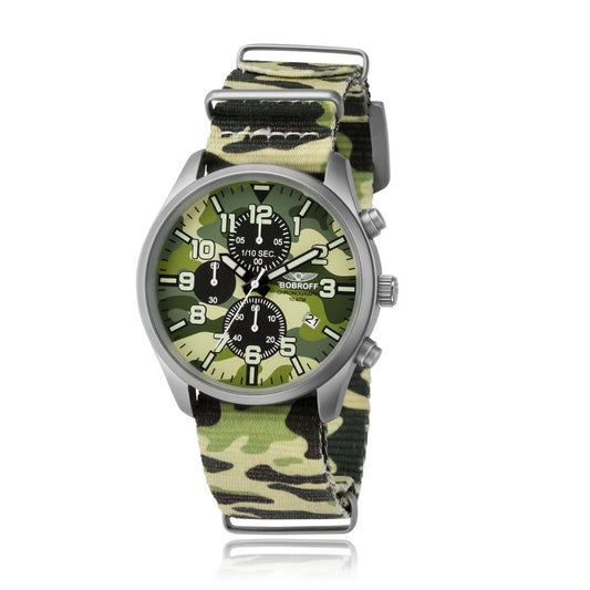 Bobroff Army Nylon Sport Watch1728,67434610848,Accessories,Army,Bobroff,Men,New with tags,Sport Watches - Watches - Accessories,Watches - Accessories