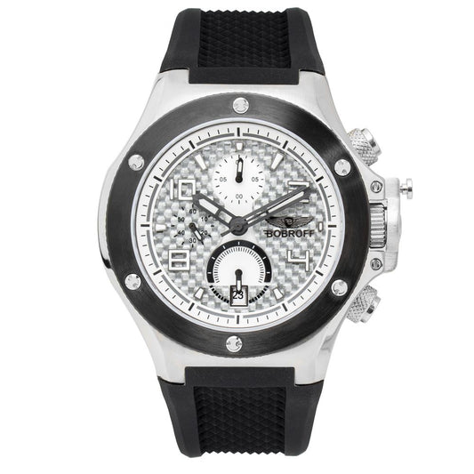 Bobroff Black Rubber Sport Watch1728,67434610848,Accessories,Black,Bobroff,Men,New with tags,Sport Watches - Watches - Accessories,Watches - Accessories