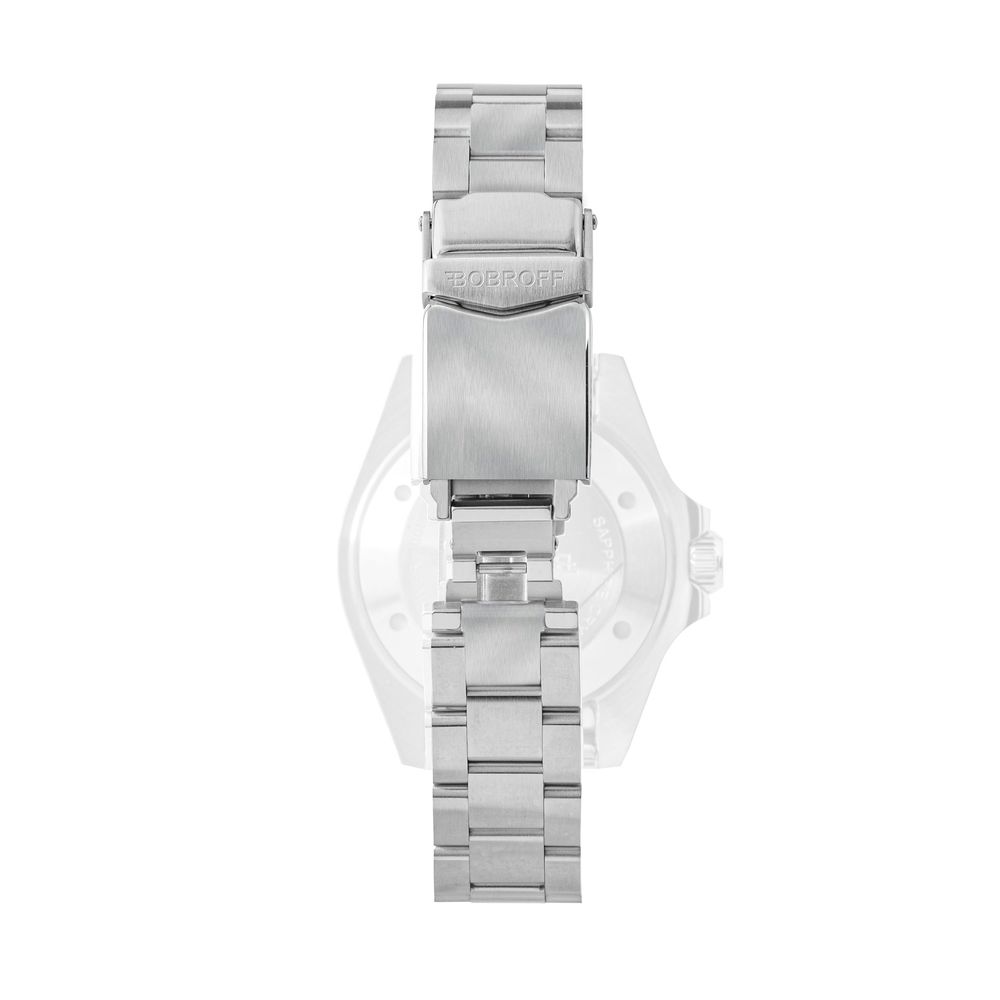 Bobroff Silver Stainless Steel Bracelet Watch1728,67434610848,Accessories,Bobroff,Bracelet Watches - Watches - Accessories,Men,New with tags,Silver,Watches - Accessories