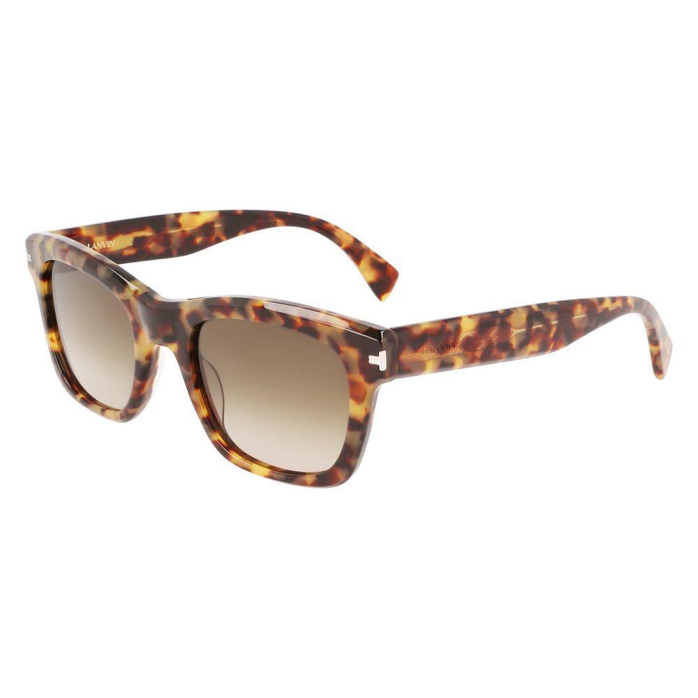 Lanvin Brown Acetate Sunglasses LALNV620S213AC