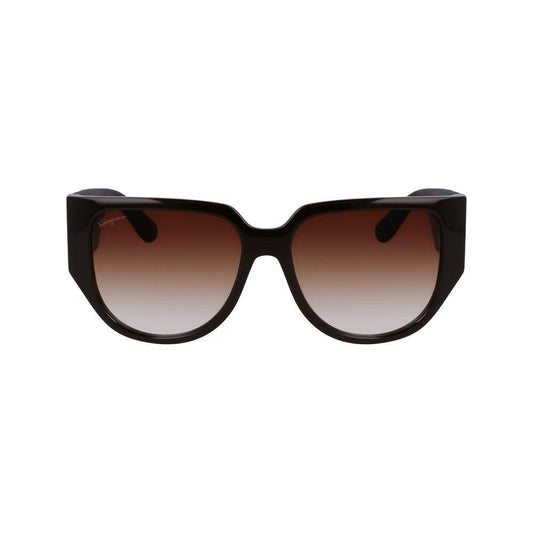 Ferragamo Brown Bio Injected Sunglasses FESF1088SE208AC