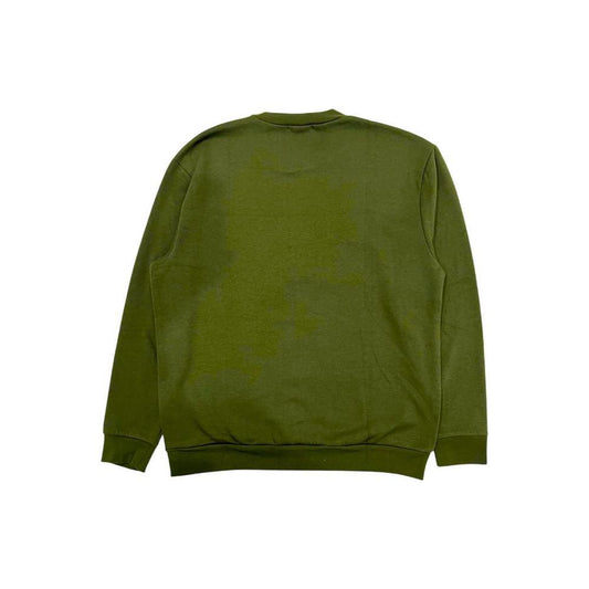 Cavalli Class Green Polyester Men's Hoodie CA-24780-M