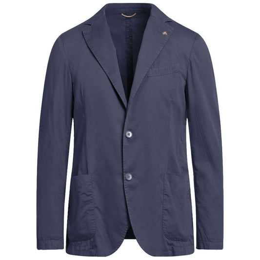 AT.P.CO Blue Cotton Blazer AT-14629-IT46 | S