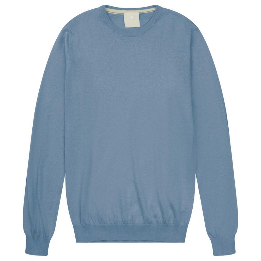 AT.P.CO Light Blue Cotton Men Sweater AT-14664-XXL