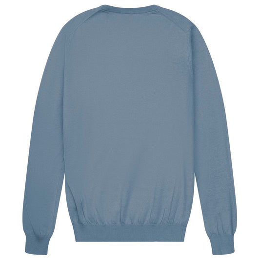 AT.P.CO Light Blue Cotton Men Sweater AT-14664-XXL