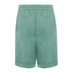 Alpha Studio Green Linen Short AL-14705-IT52 | XL