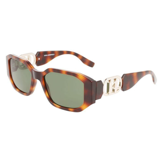 Karl Lagerfeld Brown Injected Sunglasses KLKL6085S240AC