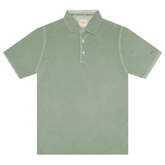 Tramarossa Green Cotton Polo Shirt TR-14958-M