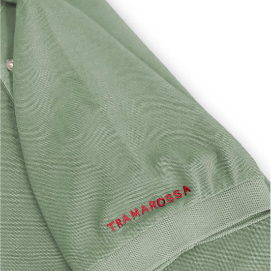 Tramarossa Green Cotton Polo Shirt TR-14958-M
