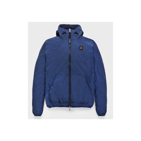 Refrigiwear Blue Polyamide Men Jacket RE-14966-3XL